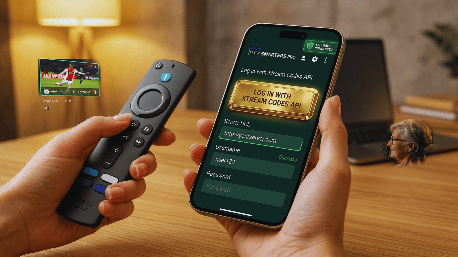 IPTV Smarters Pro functies waaronder EPG, favorieten en multi-screen